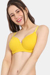 Rosaline Padded Wired Medium Coverage T-Shirt Bra - Hot Spot — thumbnail 1